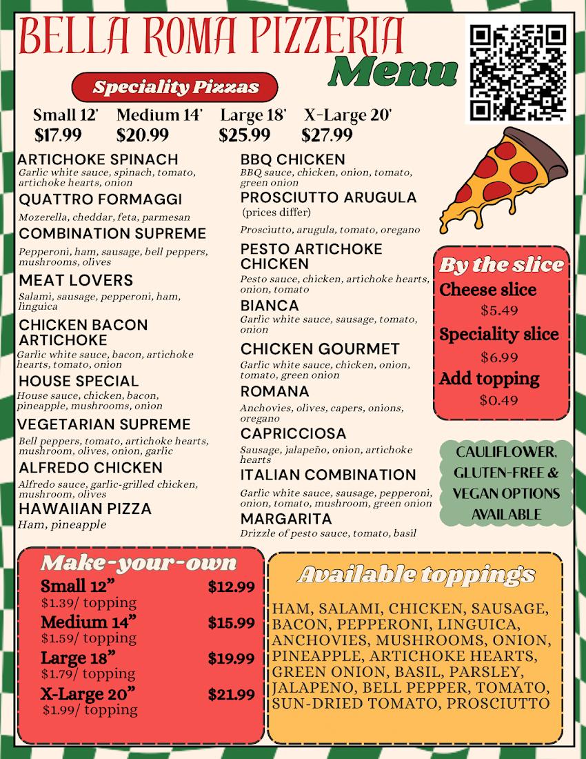 Bella Roma Pizza